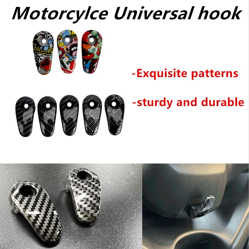

Motorcycle Universal Cargo Hook For YAMAHA XMAX300/NMAX155/Aerox155 - Helmet Holder & Bag Hanger Universal Scooter Hook