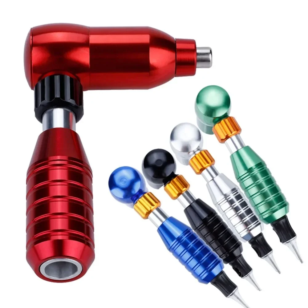 Alloy Rotary Makeup Tattoo Pen Machine Motor Guns Tattoo Studio Gourd Rotary Machine RCA Cord For Body Permanent Microblading