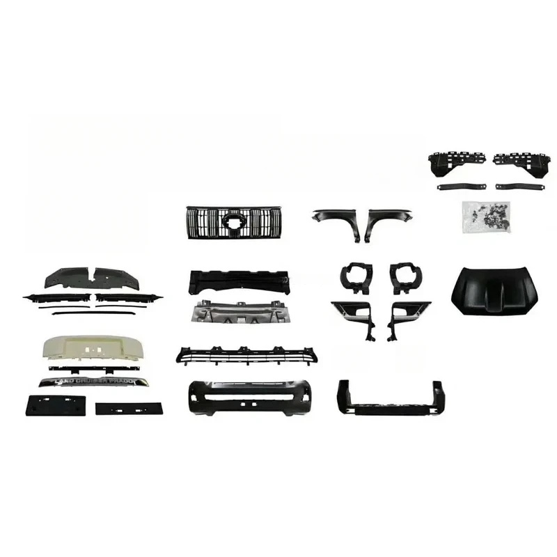 

Factory Hot Selling Auto Parts Front and Rear Bumper and Grille Upgrade to 2018 Body Kit for FJ150 2019