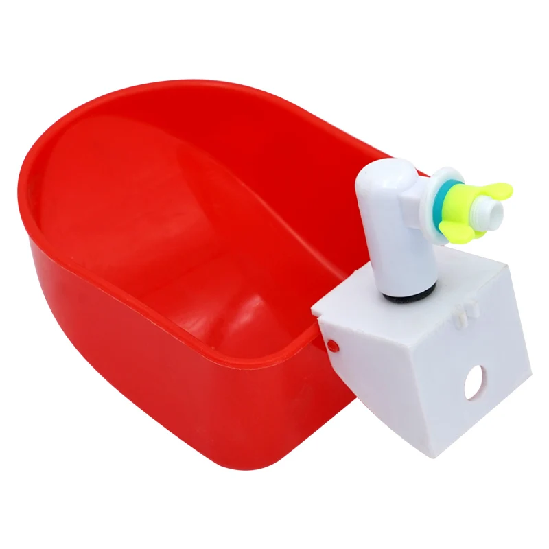 2Pcs Chicken Goose Duck Automatic Drinking Bowl Chicken Water Cup Waterer Bowl Farm Poultry Drinking Bowls Water Dispenser