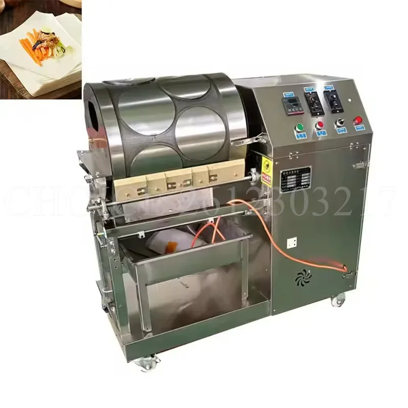 Automatic Continuous Lavash Maker Spring Roll Wrapper Dough Sheet Making Machine Arabic Flat Bread Machine