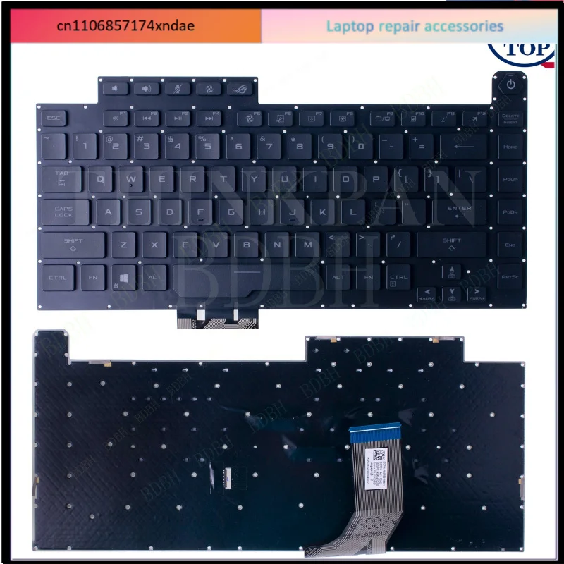 US Keyboard Per-key RGB Backlit for For For Asus ROG Strix G531G G531GT G15 G512 G512LV