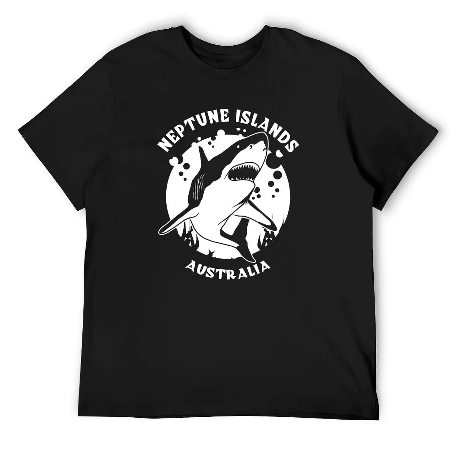 Neptune Islands Australia Shark Diving T-Shirt blacks anime t shirts Aesthetic clothing mens fashion