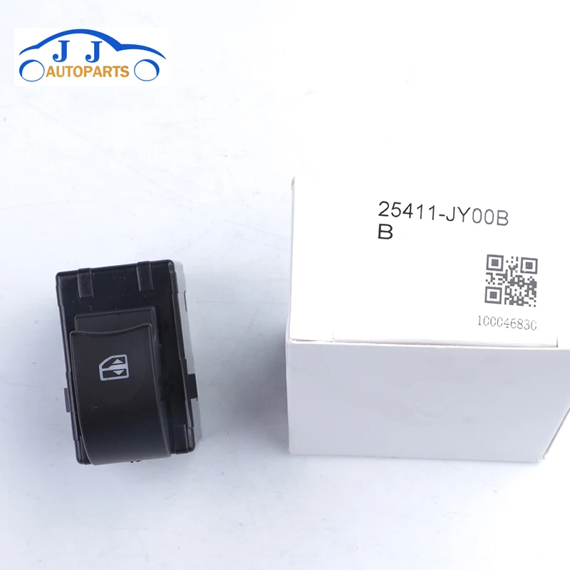 25411JY00B Power Lift Window Glass Single Switch 25411-JY00B Window Lifter Control Switch For Renault Koleos 2008-2016