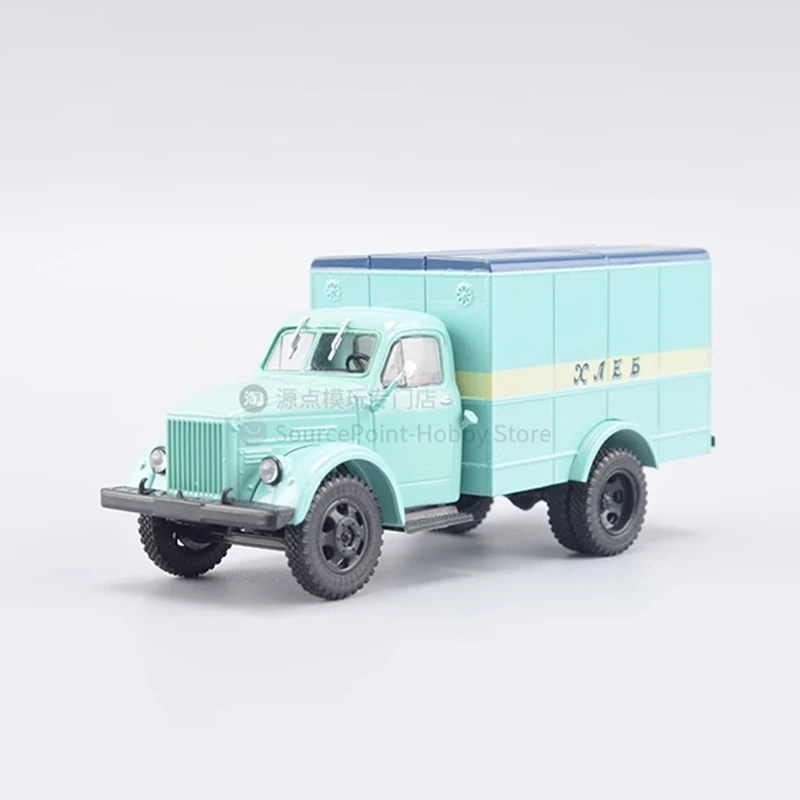 1:43 Scale Diecast Alloy Soviet Transport Truck KHA-2-57 Toys Cars Model JGRN096 Classics Adult Souvenir Gifts Static Display