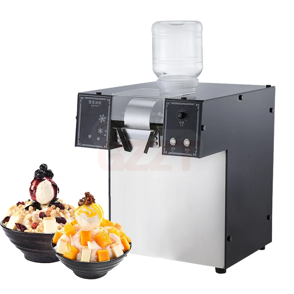 180 كجم/يوم 110 فولت 220 فولت سعر المصنع ماكينة صنع الحليب Bingsu عالية الجودة ضاغط العلامة التجارية صانع الثلج Bingsu للبيع