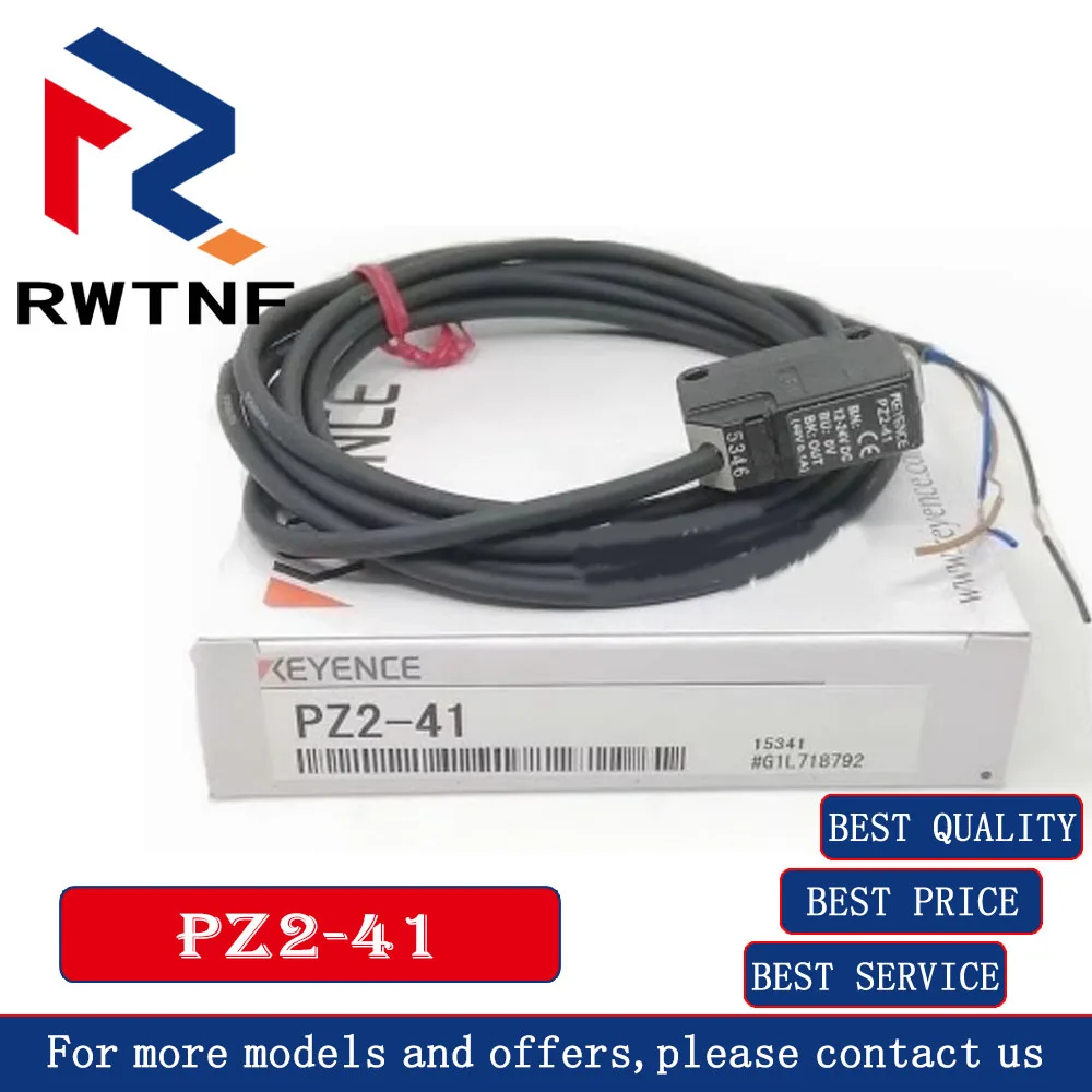 Brandneuer echter PZ2-41 KEYENCE NPN-Lichtschrankensensor mit quadratischer Reflexion, 100 % Original, Lagerbestand