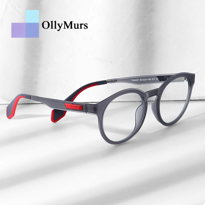 

Очки OLLYMURS TR90: Мужские круглые фотохромные очки с защитой от синего света, от слизывания, для коррекции близорукости, для чтения, женские, большие