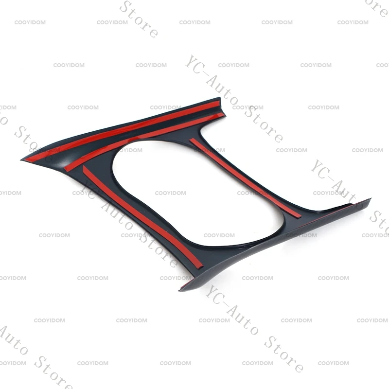 Ramka Dekoracyjna Podłokietnika Konsoli Samochodowej, Osłona Dźwigni Zmiany Biegów, Wykończenie z Włókna Węglowego, Akcesoria Samochodowe do Audi Q5 2010-2017