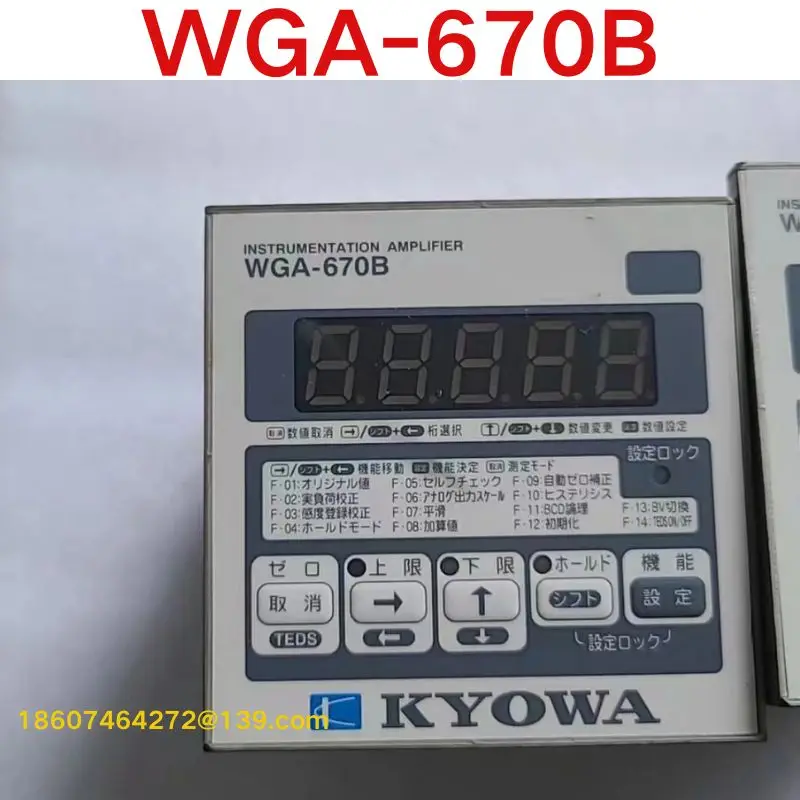 Second-hand test OK Data logger Data logger WGA-670B