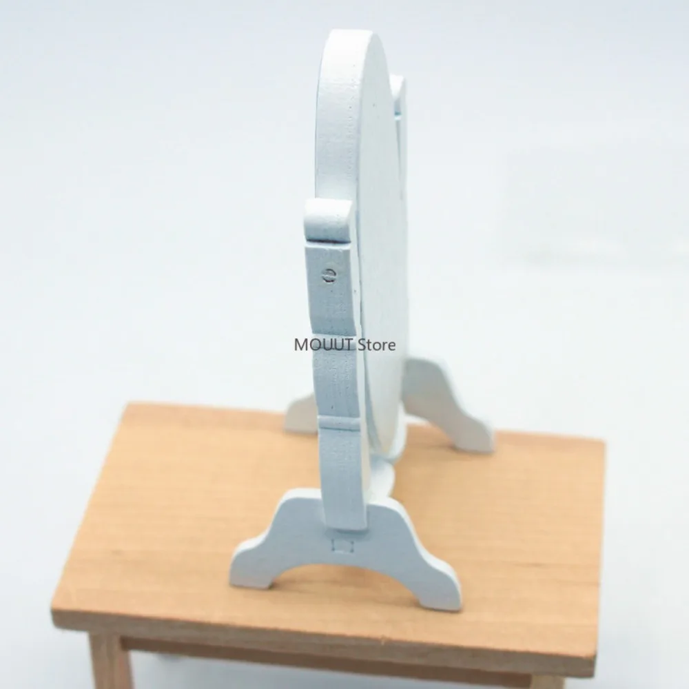 المنمنمات دمية الغابات الأسرة Microfilm الأثاث غرفة الطعام سرير خزانة نموذج اللعب منزل فتاة هدية عيد ميلاد #4