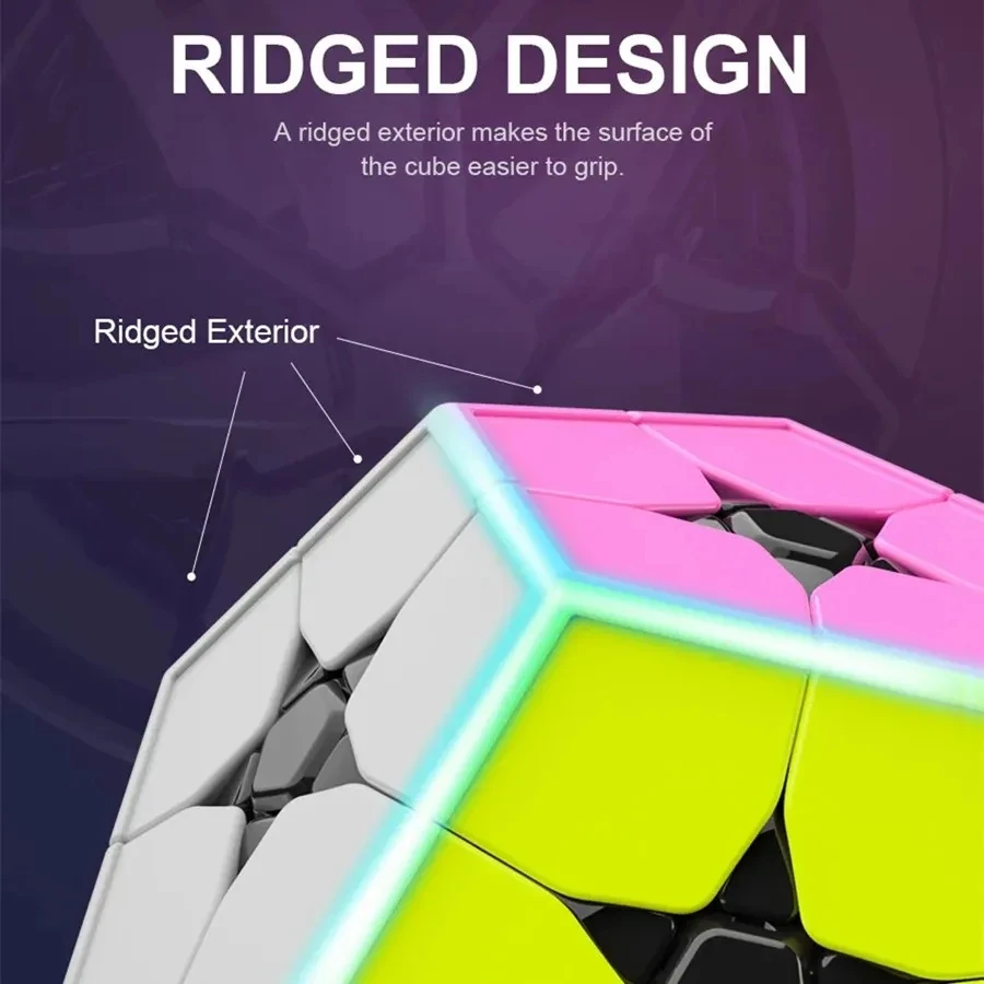 Moyu MeiLong 2x2 Kibiminx Megaminxeds Cubo Magico dodecaedro professione velocità Puzzle Cubo Magico giocattoli regali di natale di compleanno