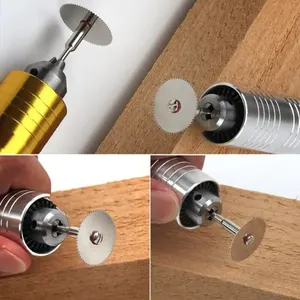 11 PCS/bộ cắt đĩa bằng thép không gỉ Công cụ quay Lama Saw Saw Crip Cut cho dụng cụ để làm việc bằng gỗ 9 Vải đĩa cắt bán hàng chính - №4