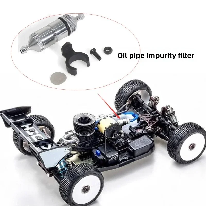

RC Car Fuel Filter Nitro Engine Parts Fuel Tank Filter 1876 for Kyosho MP10 MP9 1/8 RC Car Upgrade Parts Accessories