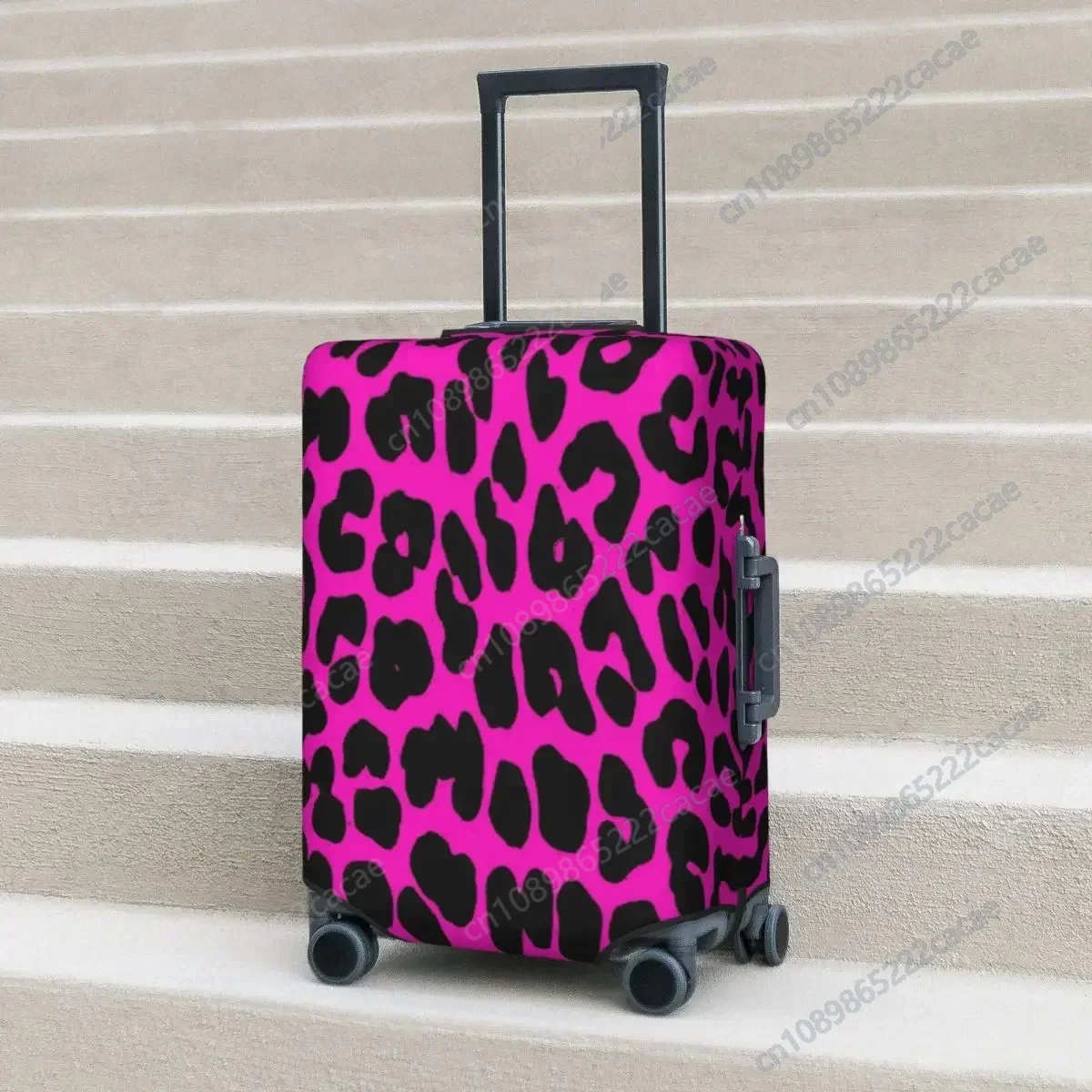 

Leopard Pattern Suitcase Cover Holiday Animal Skin Strectch Luggage Accesories Travel Protector