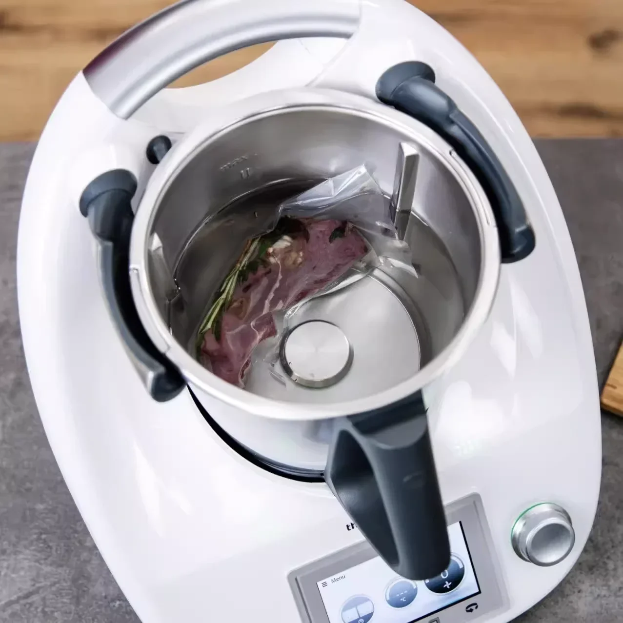 Заглушка основной кастрюли для мультиварки Thermomix TM5, герметичная вареная вода