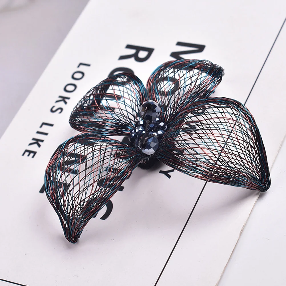 

1Pair Flower Shoe Buckle Metal Shoe Decorations Durable High Heels Accessories Butterfly Style Clip for Women