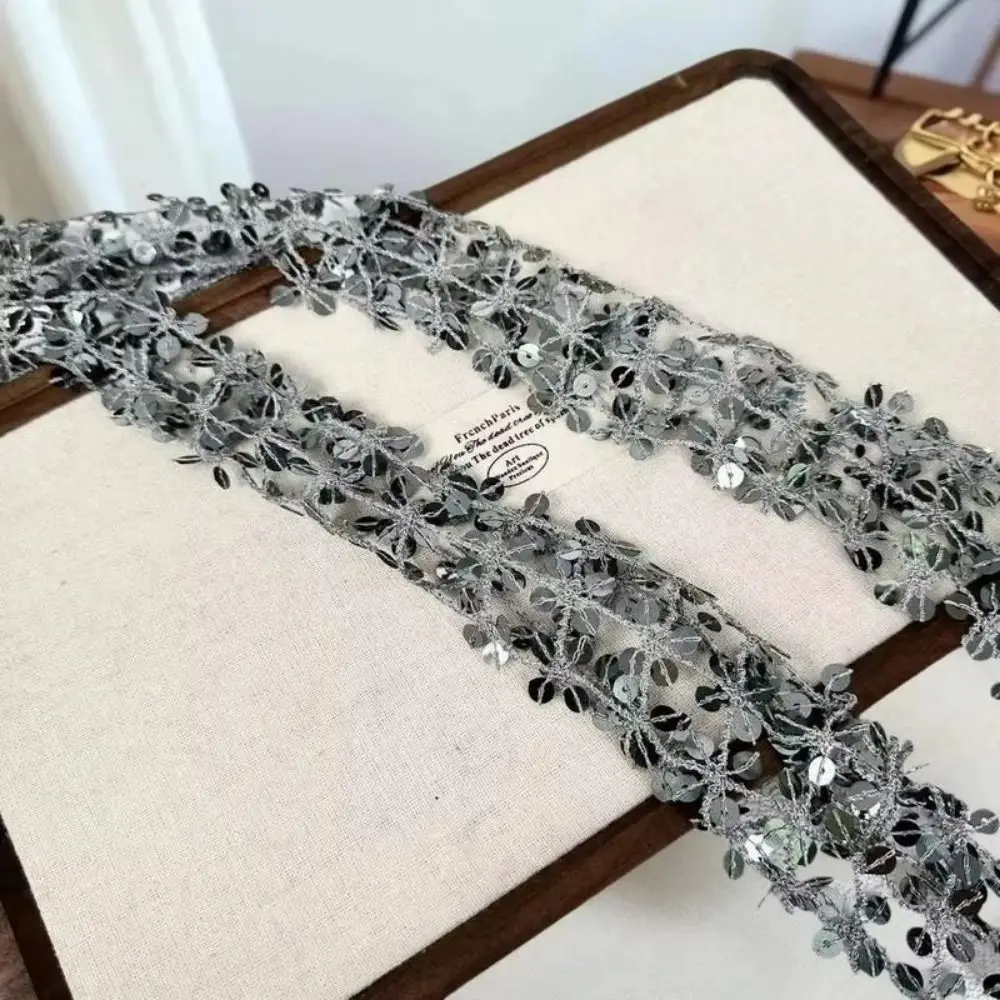 Shiny Sequin Women's Waist Scarf Handmade Adjustable Glitter Hip Scarf Waist Chain Sparkling Sequin Waist Chain Jazz Dance view 4