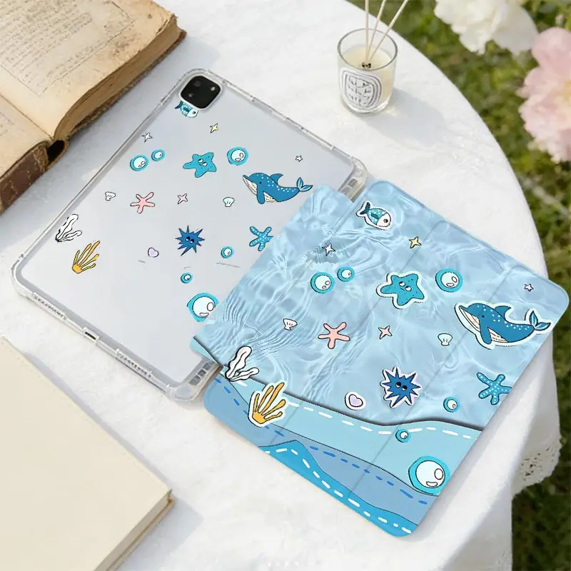Protective Case For Samsung S10 S9 12.4 inch Tab A11 A9 8.7" Plus 11" A8 Samsung Tab S7 S8 S9 11 Tab S6 Lite 10.4 inch