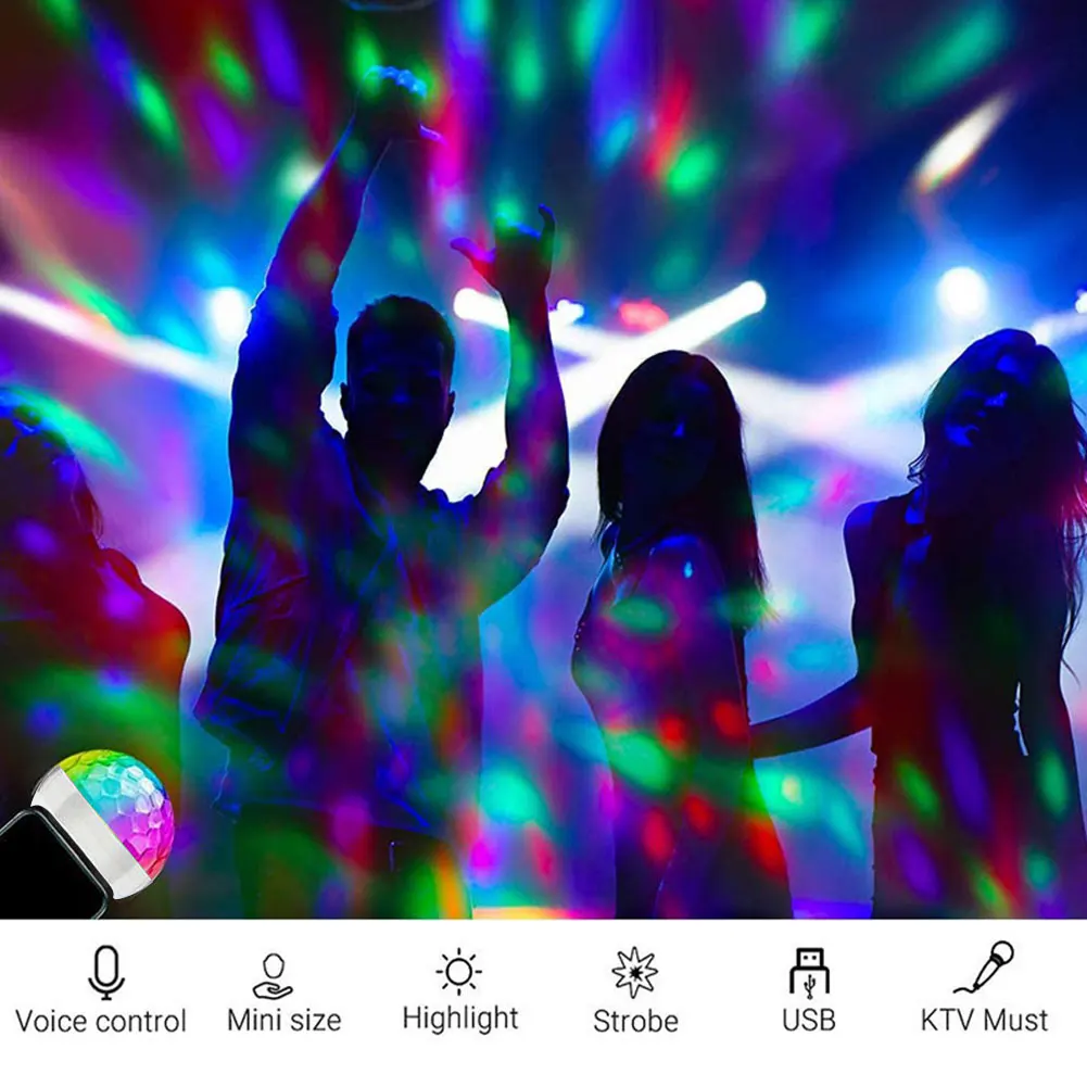 USB Mini LED для дискотеки и диджея