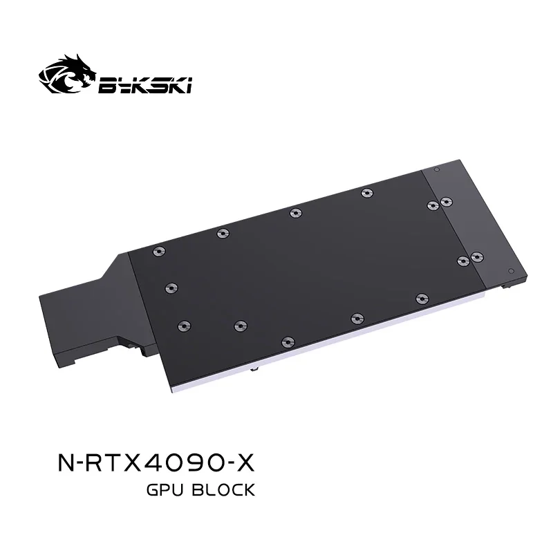 Imagem -03 - Bykski Nvidia Gpu Fundadores Bloco de Água Leadtek Rtx4090 fe 24g Watercooler Toda a Versão Metal N-rtx4090-x