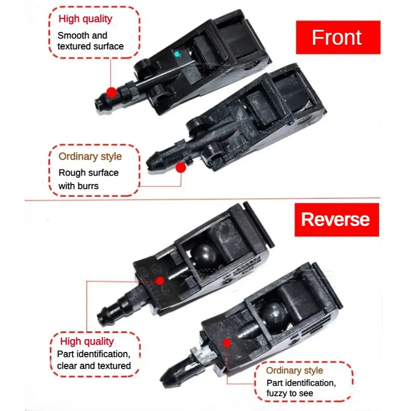 سيارة الجبهة غسالة زجاج أمامي ممسحة فوهة الرش 6RD 955985 لسيارة فولكس فاجن فولكس فاجن باسات B5 جولف 5 4 MK4 بورا بولو بيتل جول #6