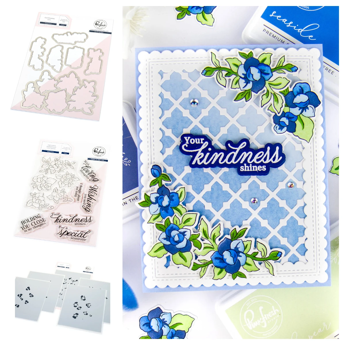 

Petal Poise Metal Cutting Dies Stamps Stencil Hot Foil Scrapbooking Decoration Stencil Embossing Template DIY Greeting Card New