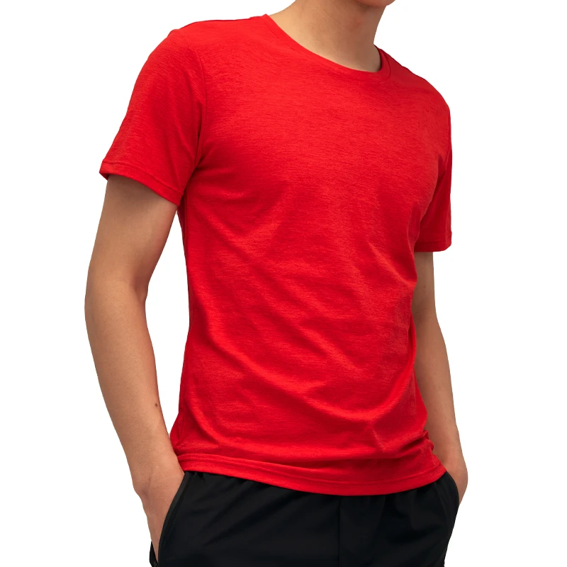 

Мужские тренировочные быстросохнущие футболки с коротким рукавом для бега фитнеса Лоскутные теннисные тренировочные футболки для гольфа эластичная мужская спортивная рубашка