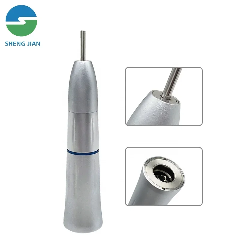 LXG109 SJ Dent Internal Water den tal  2/4 Hole Air Motor Contra Angle With LED Straight Kit E-type Style Slow Speed Handpiece