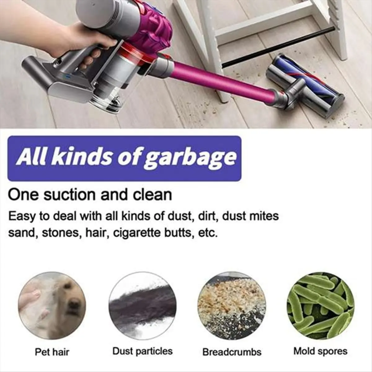 T1892C◐◆◀♥Brush Head for V7 V8 V10 V11 V15 Vaccum Cleaner Floor Brush Hardwood Floor Attachment Parts 【Buy Now】