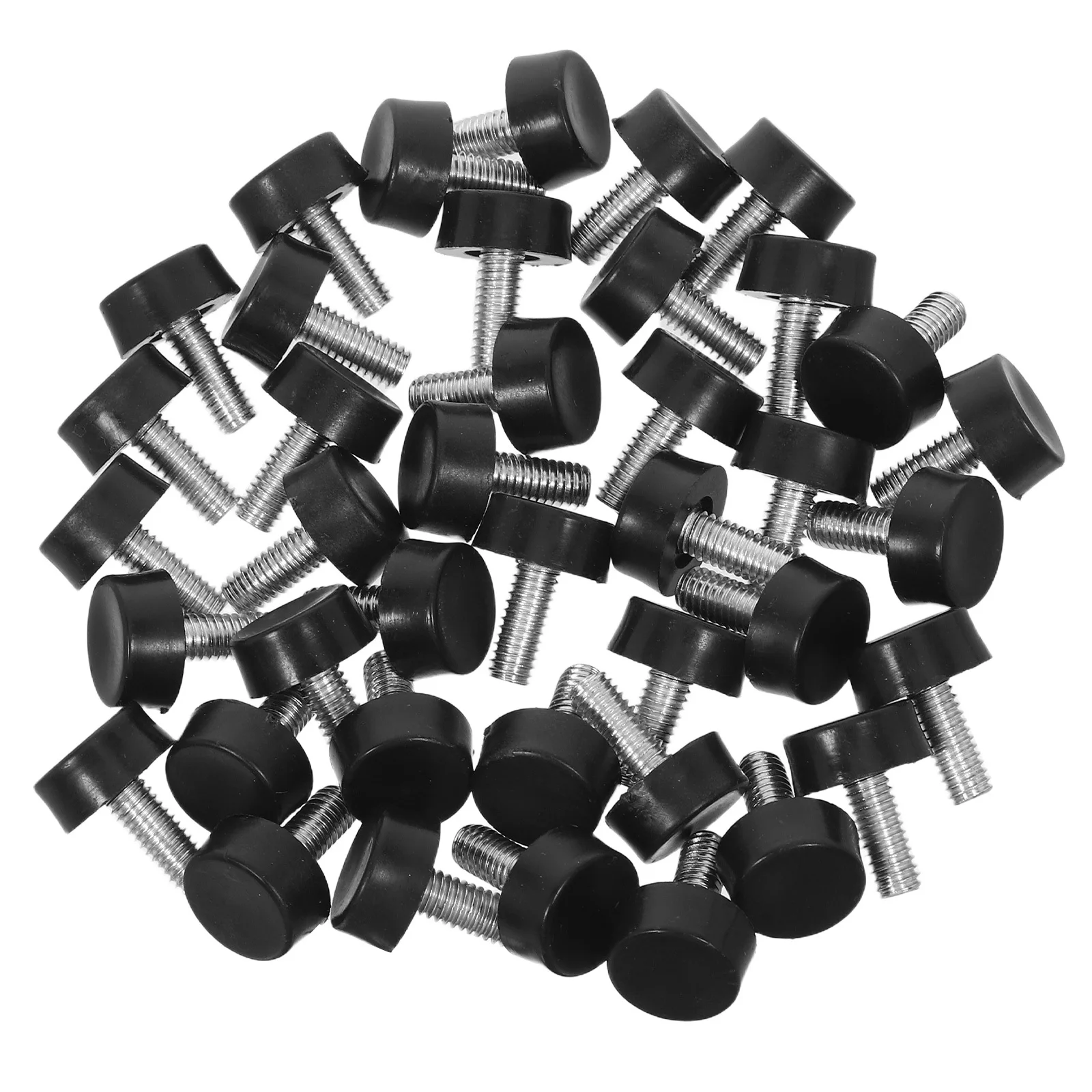 

40Pcs Screw in Furniture Feet Universal Fit Easy Installation Durable Threaded Design for Home Office Furniture Stability