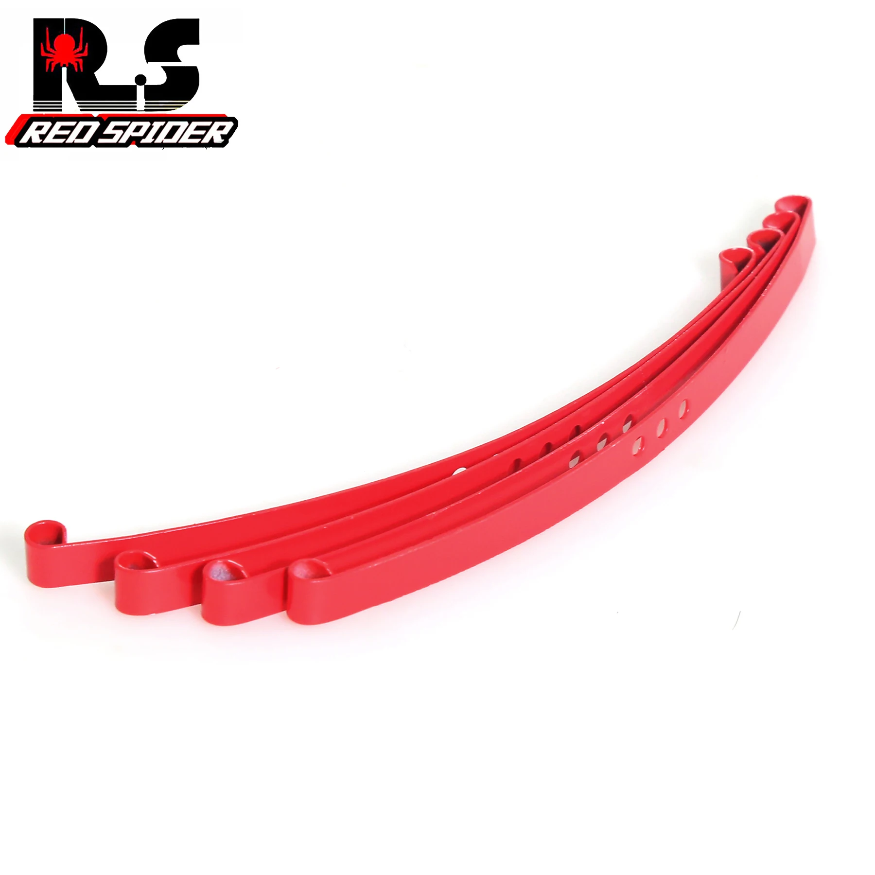 RED SPIDER Red Ultra Soft Spring Steel Plate (Z-S0570) Używany do modelu symulacyjnego 1/10 RC4WD TF2 symulacja pojazdu terenowego W182