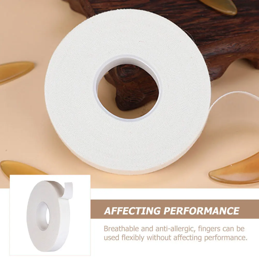 

4 Pcs Guzheng Tape Finger Tapes Nail Adhesive Pipa Elastic Fabric Breathable