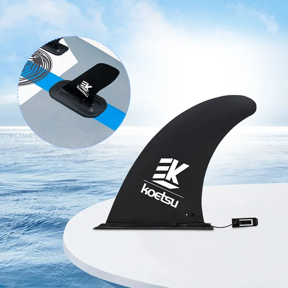 KOETSU Surfboard Fin Quick Release Paddle Board Fin Detachable Surfboard Tail Fin Stand Up Board Fin for Long Board Surfboard view 5