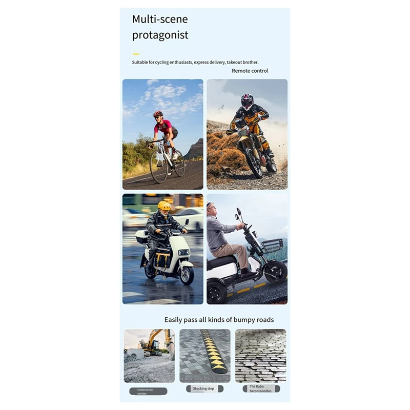 Smart Wireless Remote Control Waterproof Bluetooth 5.3 For Helmet Earphone Motorcycle Bike Handlebar