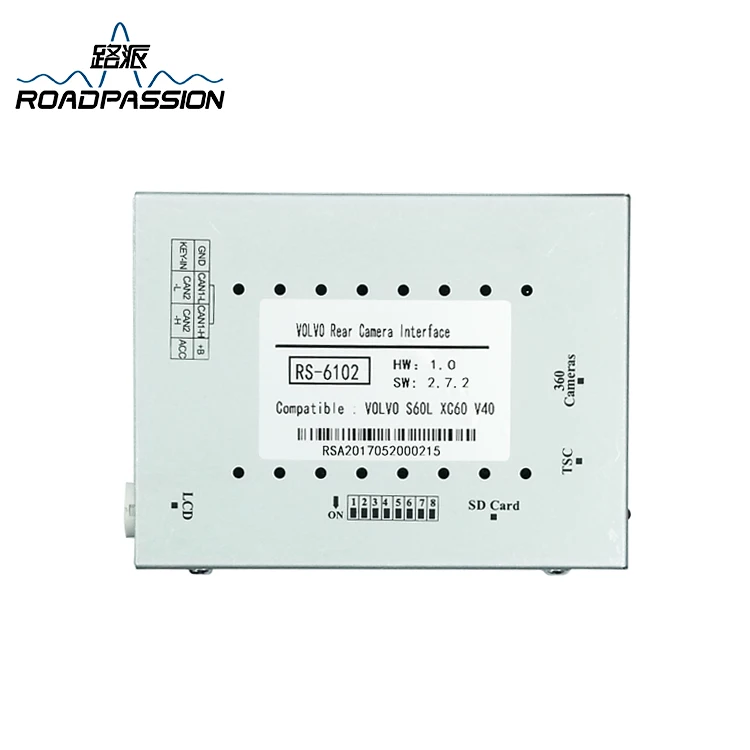 For Parking Guidelines Interface with High Definition Camera Inputs