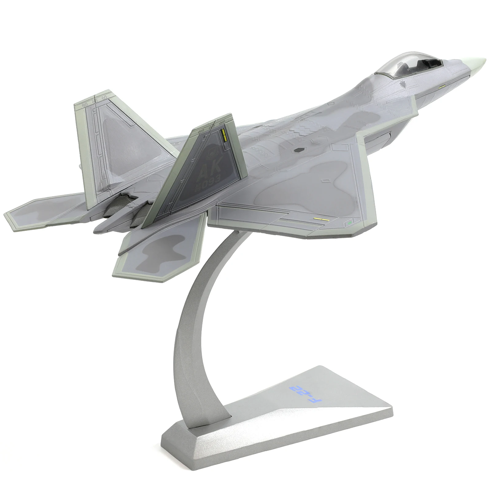 NUOTIE USA F-22 Raptor 1:72 Pre-Build Alloy Diecast Aircraft Military Display Model Collection Gift AK093