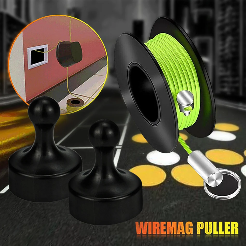 

Профессиональный Wiremag Съемник F40, система магнитного вытягивания кабеля, настенный Проводной Инструмент для рыбалки, инструмент для ремонта сада, легко использовать