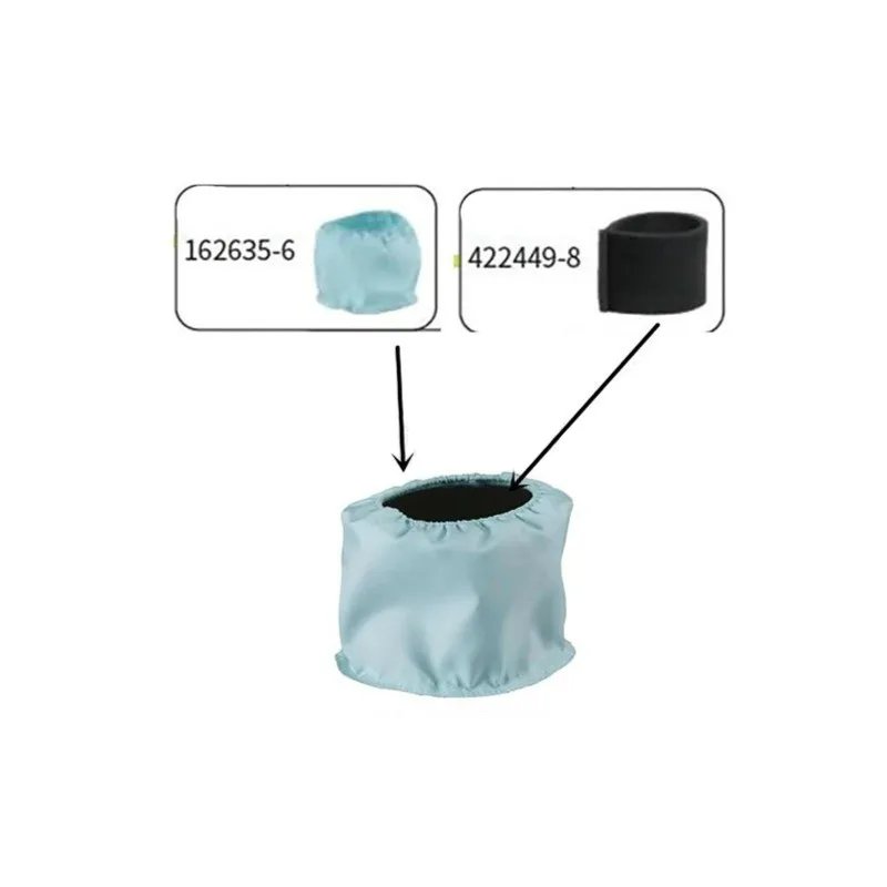 

ELEG-For DVC750L DVC750A Dust Extractor Replacement Filter Set- Power Tool Accessories Part Numbers 422449-8 162635-6
