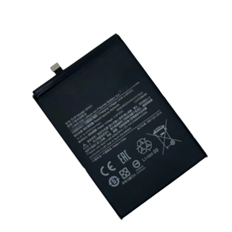 New Replacement Mobile Phone Battery Battery BN53 3.8V 5020mAh For Xiaomi Redmi note 9 Pro Phone  Replacement Batteries