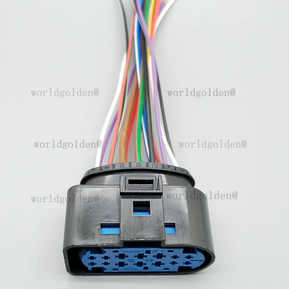 1719104 1719105‑2 14Pin Headlight Pigtail Connector Plug Auto Headlamp Wiring Harness Socket For Ford Focus MK3 2012‑2018