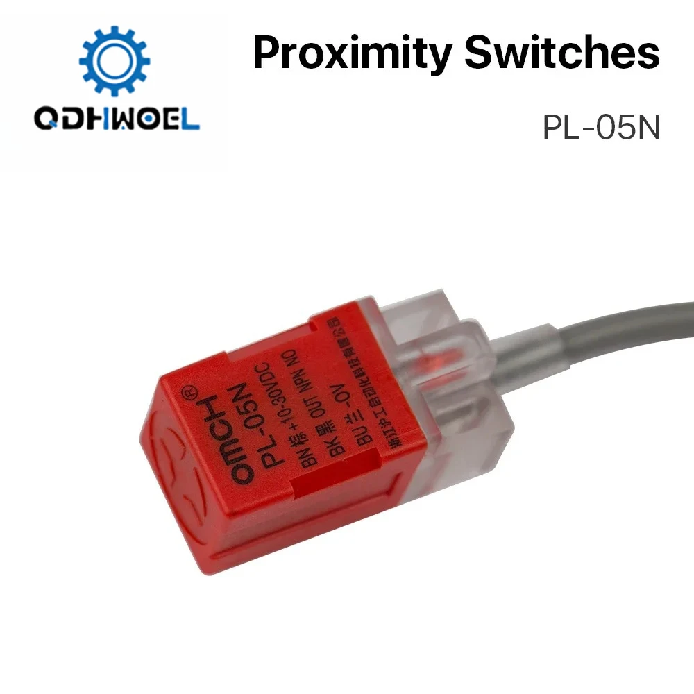 QDHWOEL PL 05N Inductive Proximity Sensor Switch 5mm NPN DC10 30V Normally Open For Laser Cutting Machine