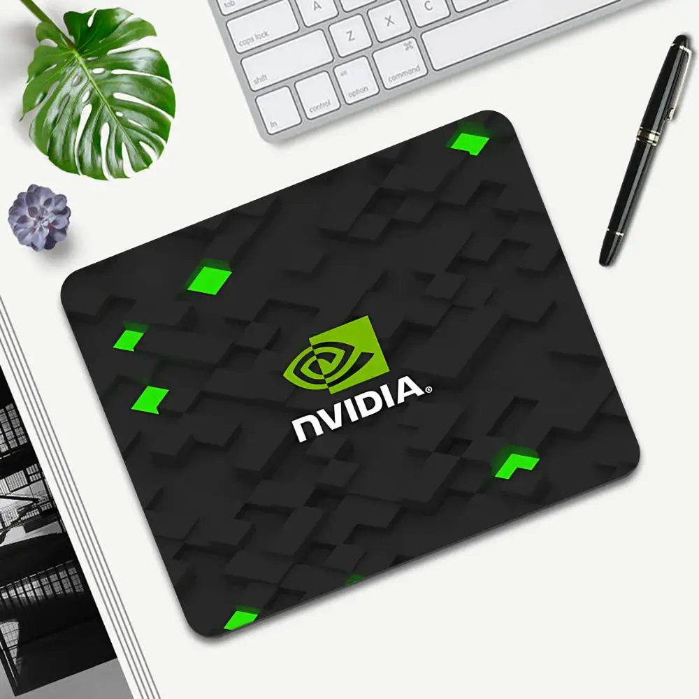 RTX5090 N-NVIDIA YES Mouse Pad Cartoon rubber Small mouse pad desktop computer office keyboard e-sports ROGs game - Image 2