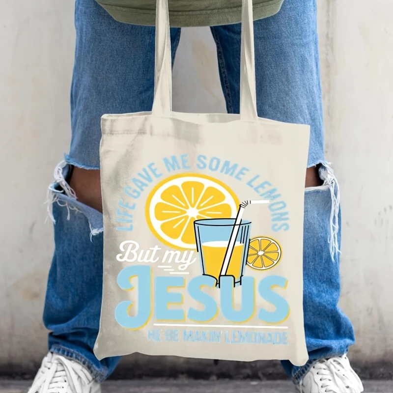 Tote Bag Life Has Given Me Some Lemons, but I Want to Use Them to Make Lemonade. Handbag, Shoulder Bag