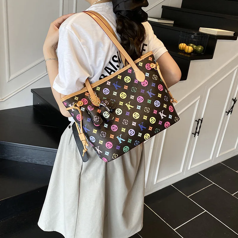 حقيبة نسائية فاخرة خفيفة - طراز مصمم ذو إحساس ممتاز، حقيبة ركاب ذات سعة كبيرة، استخدام متعدد الاستخدامات تحت الإبط/الكتف/الرسول #2