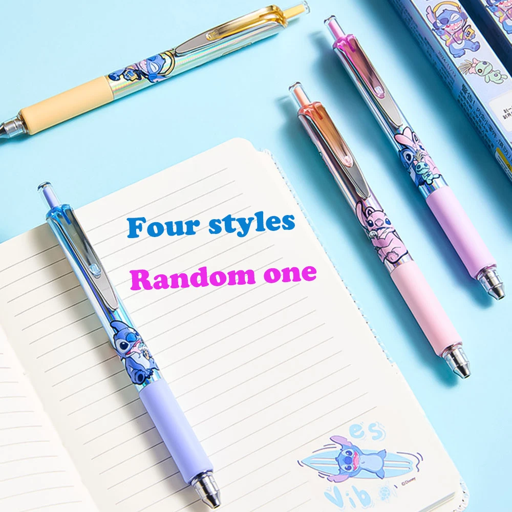 ปากกาเจลลายสติทช์ลิขสิทธิ์แท้จากดิสนีย์ 1 ชิ้น ปากกาสติทช์แบบกล่องสุ่ม ปากกาเจลแบบสุ่ม ของขวัญวันเกิด