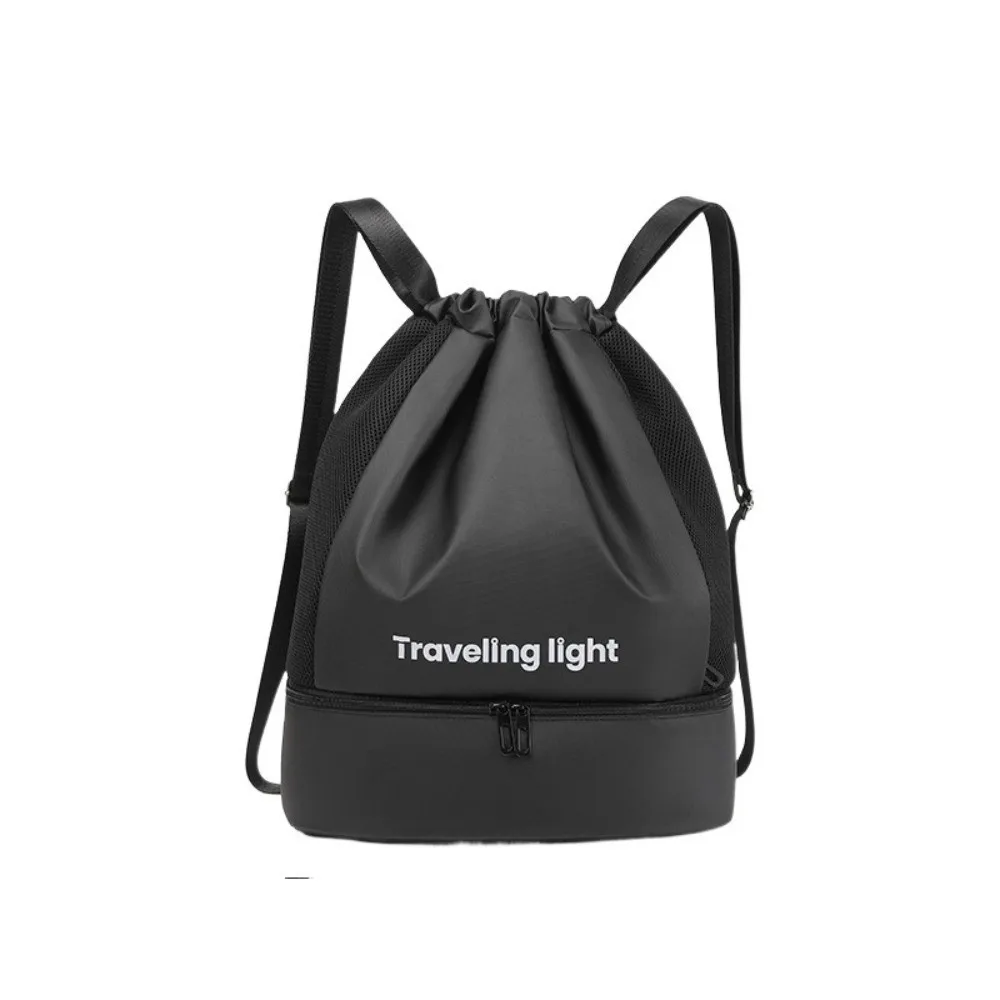 Waterproof Travel Fitness Bag Independent Shoe Bag Large Capacity Swimming Yoga Bag Portable Dry Wet Separation