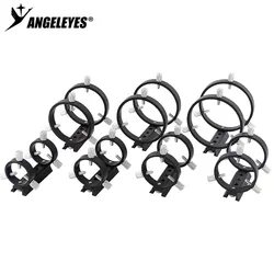 Telescope Guide Scope Support Dovetail 90mm Plate Base 68/80/90/102mm Hoop Ring Focus Finder Scope Astronomy Accessory