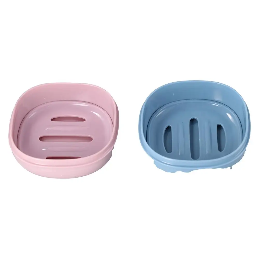 Drain Rack Tray Shower Organizer Cases Shelf Outdoor Camping Soap Box Bathroom Storage Accessory Soap Container Soap Dishes