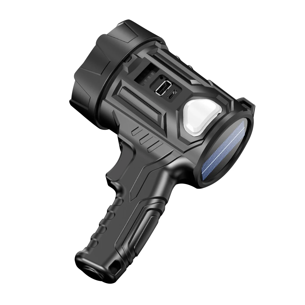 

Светодиодный фонарь для кемпинга, аварийный блок питания, водонепроницаемый ручной прожектор, зарядка через USB Type-C, 6 режимов, 350 лм, с индикатором заряда